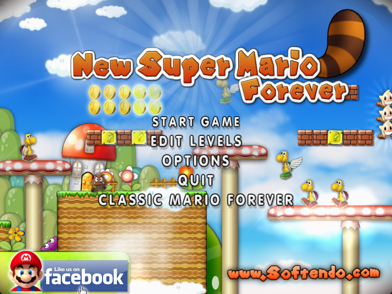 Mario Forever作者公布New Super Mario Forever